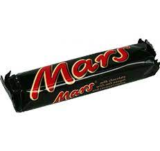 Barre de chocolat Mars